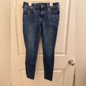 American Eagle Outfitters Dark Blue Skinny Jeans